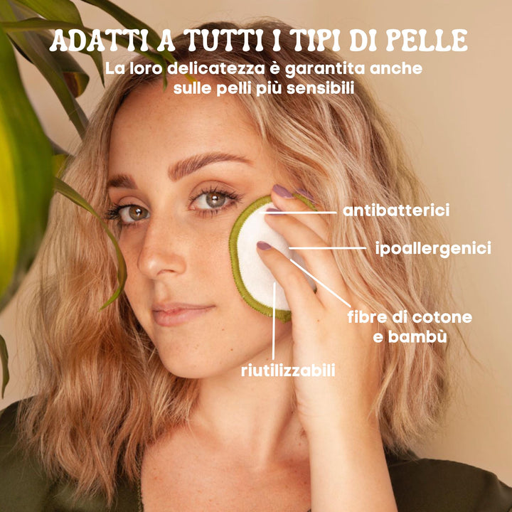 Dischetti struccante riutilizzabili