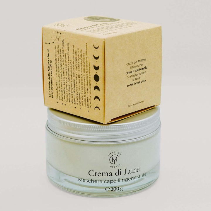 Maschera capelli rigenerante Crema di Luna
