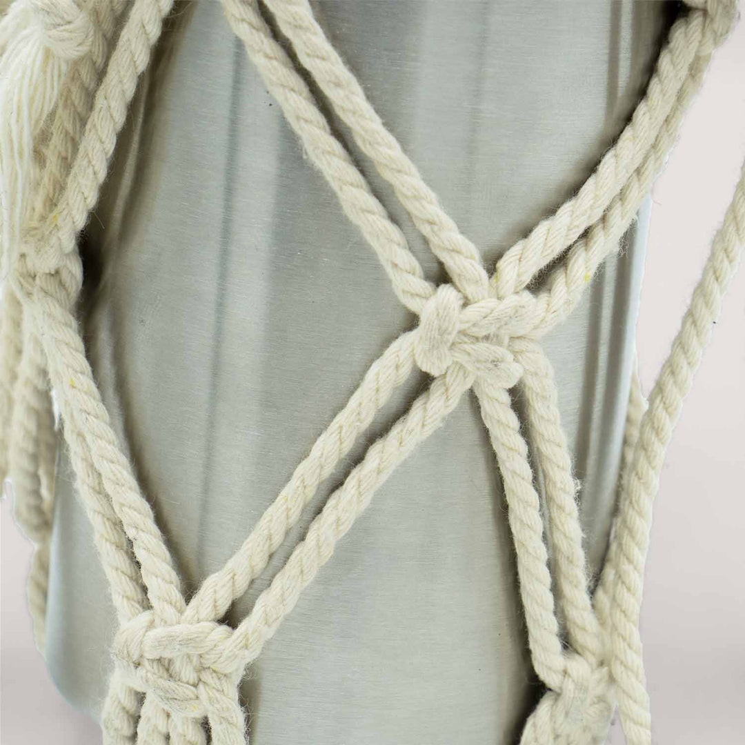 Porta borraccia macramé fatto a mano