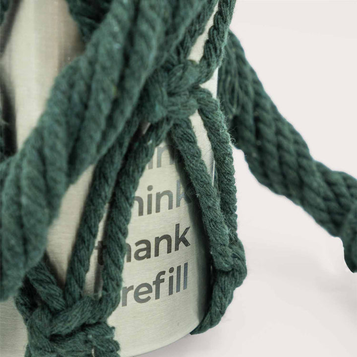 Porta borraccia macramé fatto a mano