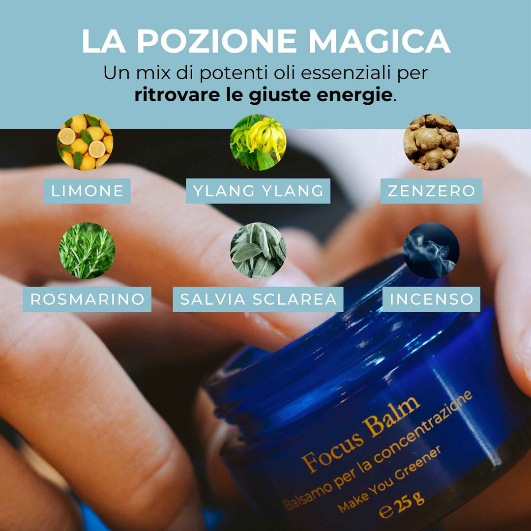 Focus Balm - Balsamo per la concentrazione