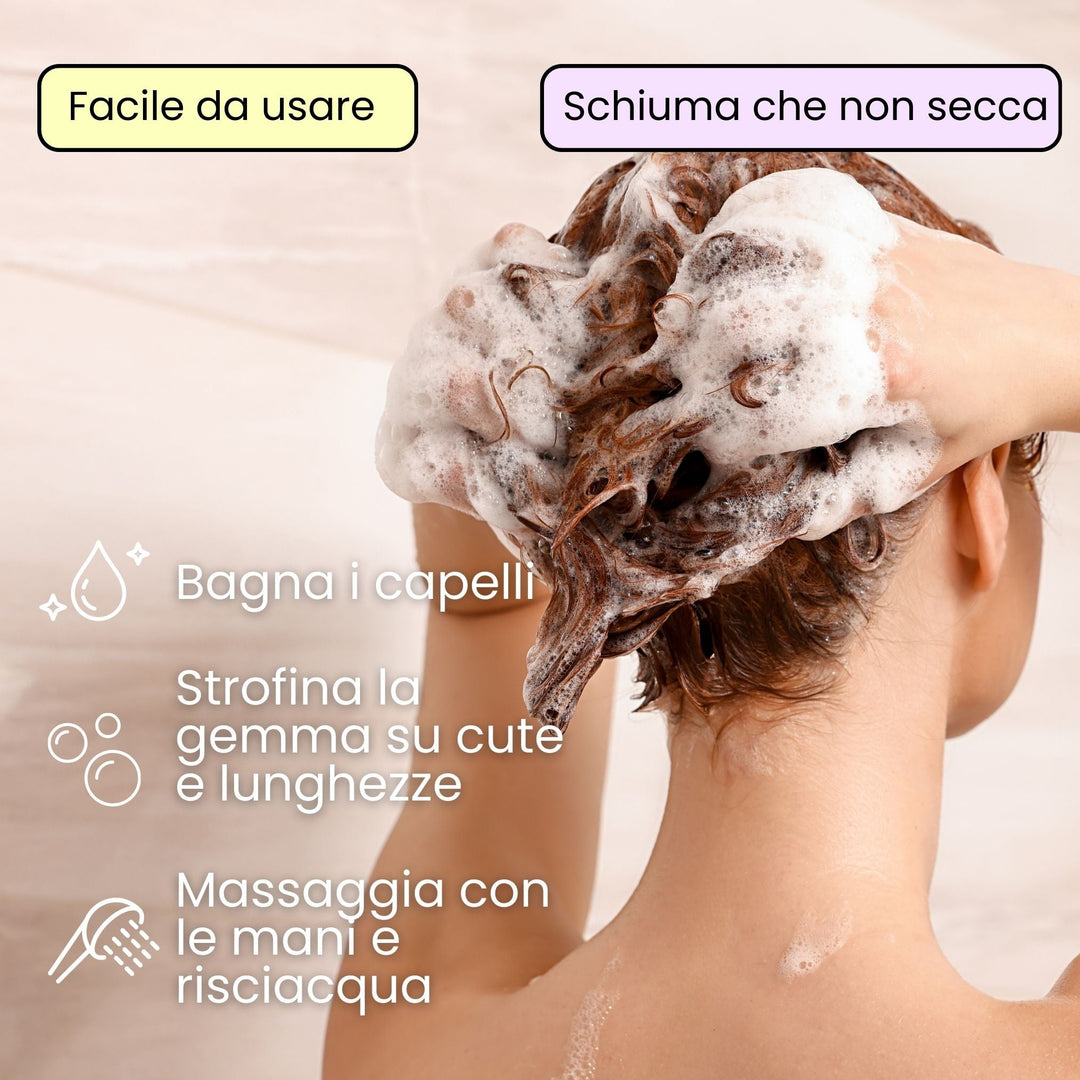 Kit Anticrespo - Shampoo Solido e Balsamo