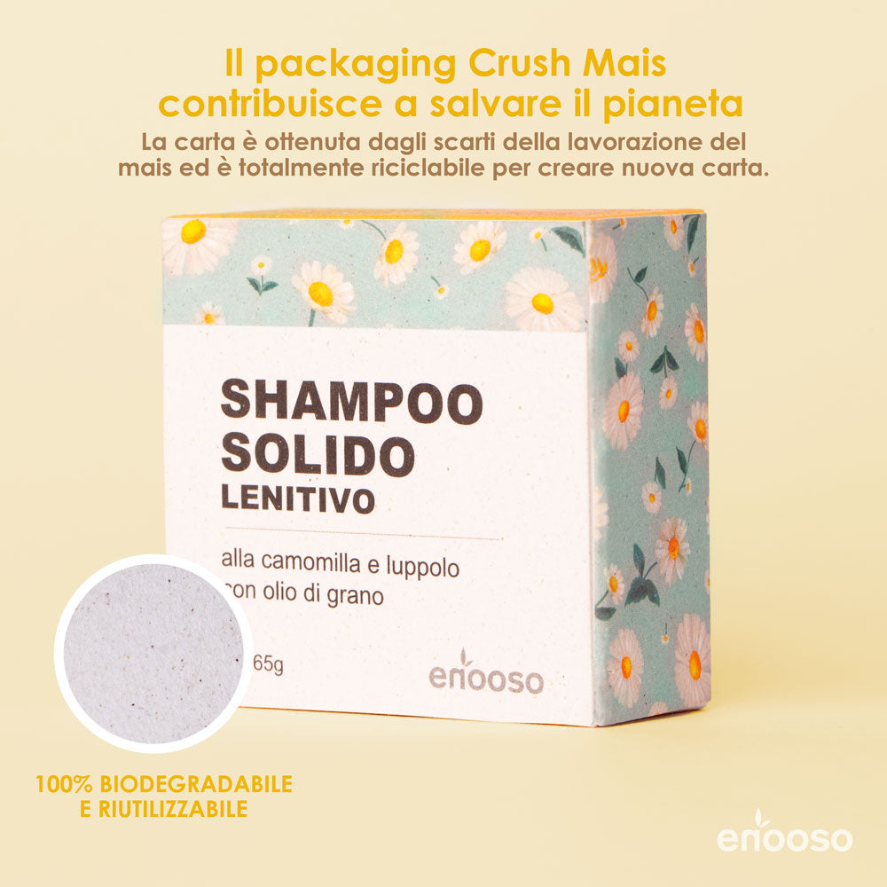 Shampoo Solido Lenitivo per cute Sensibile