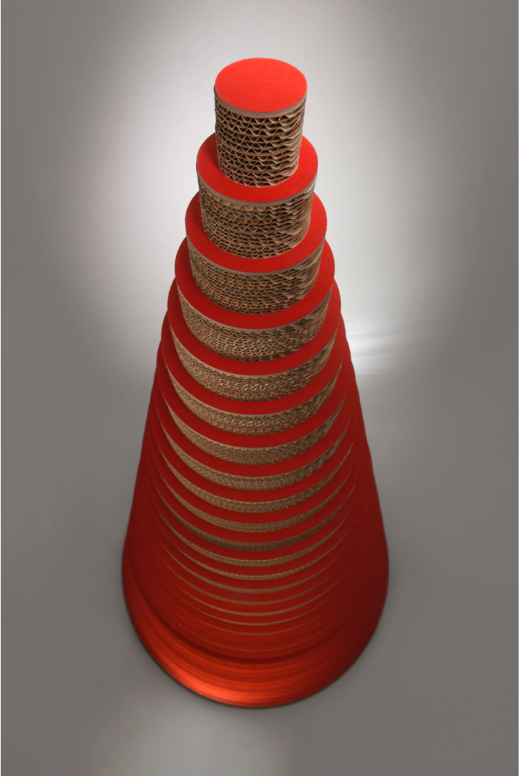 Albero di Natale in cartone