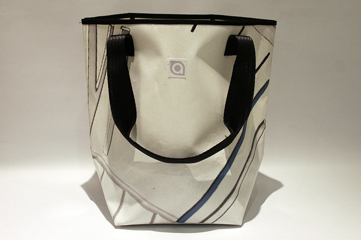 Shopper medium White &amp; Stripes