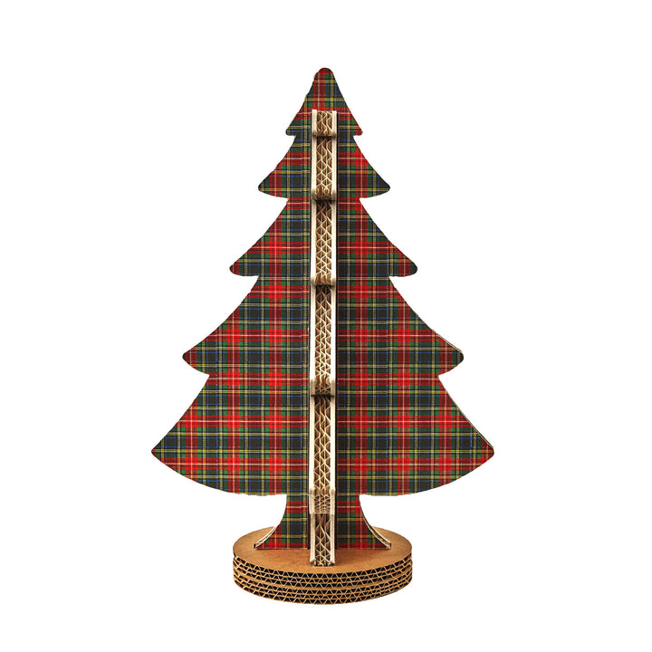 Albero di Natale ad incastro fantasia 3 H 45cm
