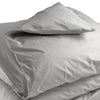 Completo copripiumino cotone bio mymami 2 piazze pietra
