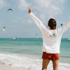crew sweatshirt white felpa girocollo bianca oragnic cotton cotone organico seay