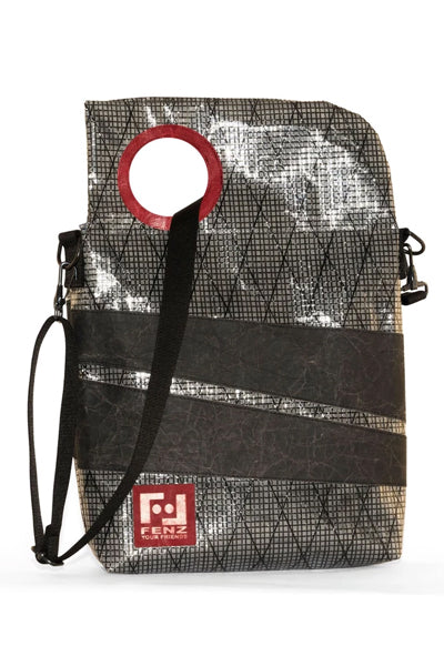 Borsa in vela riciclata Urban Red