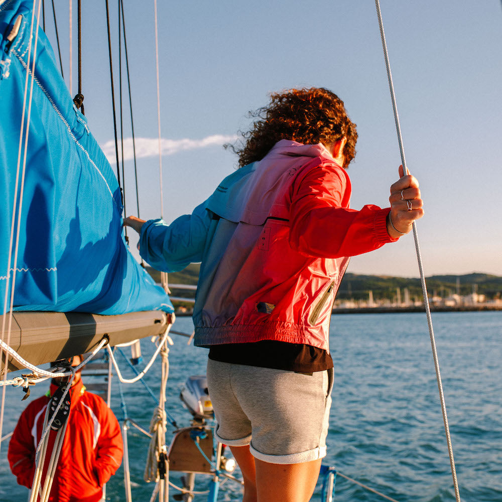 windbreaker gradient sunrise women seay etesia