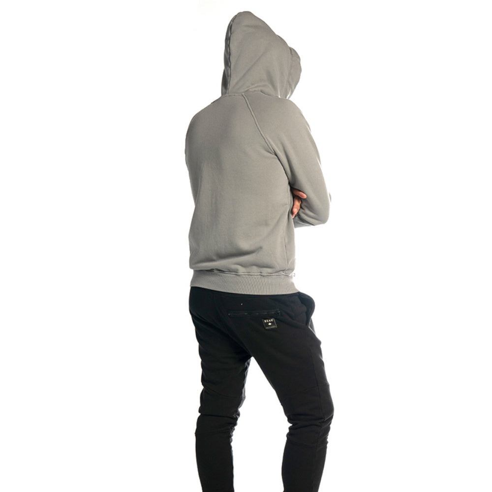 hoodie smoke men organic cotton