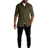 forest shirt men cotton corduroy velluto