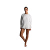 crew sweatshirt white felpa girocollo bianca oragnic cotton cotone organico seay