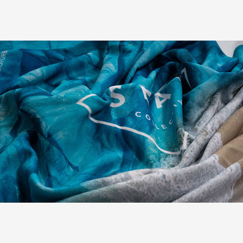 beach towel telo mare plastic ocean
