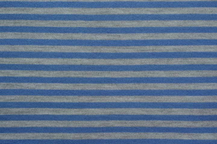 Copertina per culla in cashmere e seta grigio chiaro | azzurro carta da zucchero