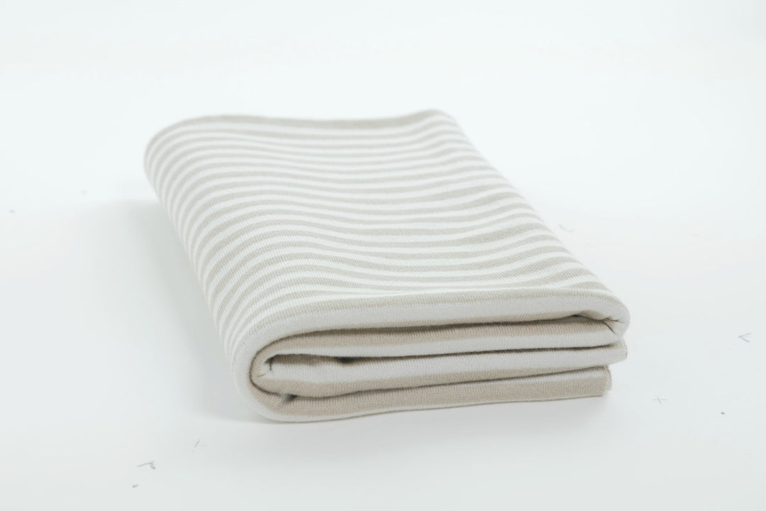 Copertina per lettino in cashmere e seta bianco | beige