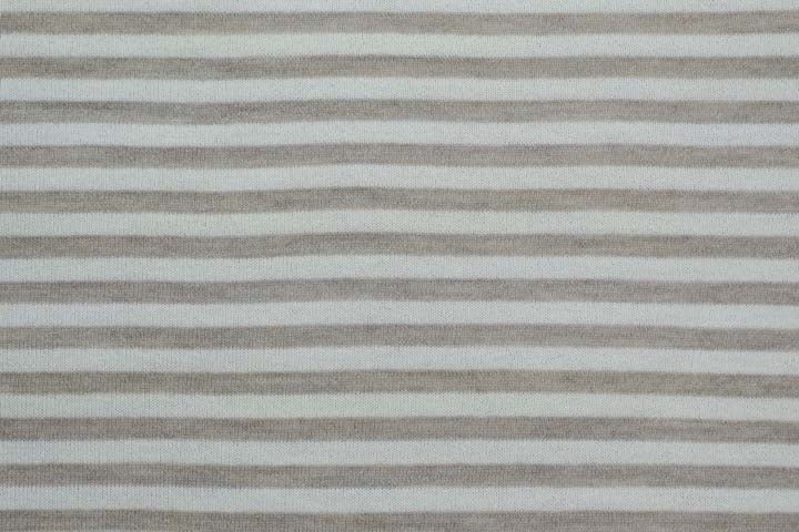 Copertina per lettino in cashmere e seta bianco | corda