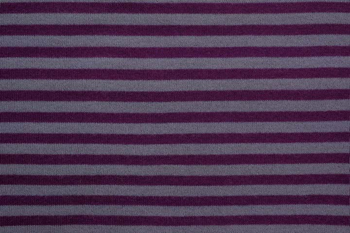 Copertina per culla in cashmere e seta prugna | glicine