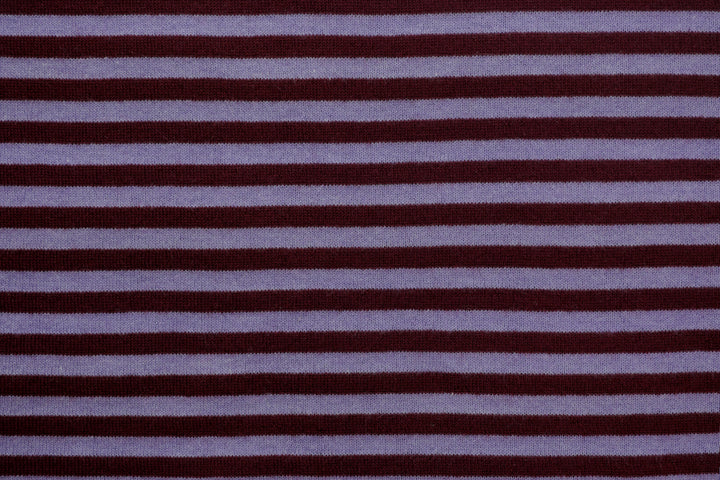 Copertina per culla in cashmere e seta glicine | borgogna