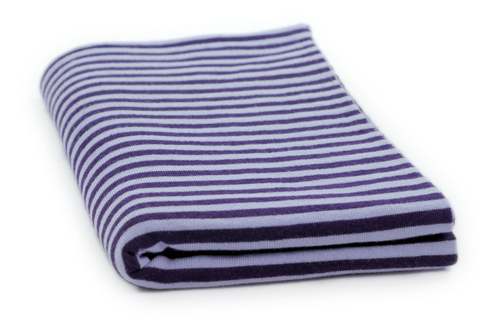 Copertina per culla in cashmere e seta glicine | viola