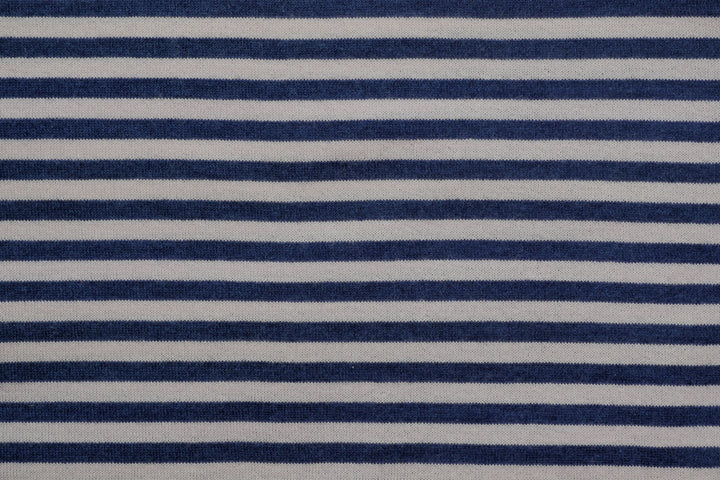 Copertina per culla in cashmere e seta rosa antico | blu oltremare