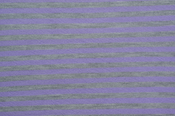 Copertina per culla in cashmere e seta grigio chiaro | lilla