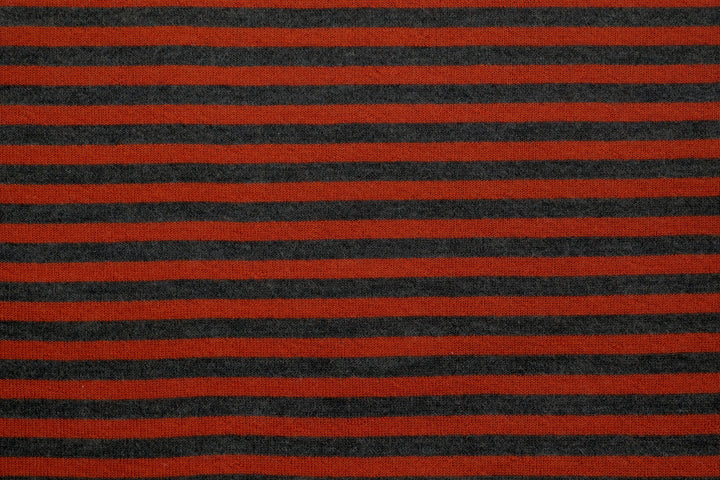 Copertina per culla in cashmere e seta grigio scuro | mattone