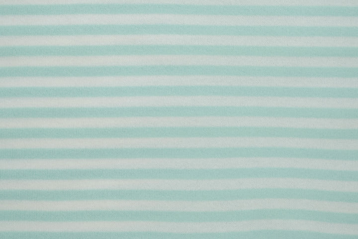 Copertina per lettino in cashmere e seta bianco | verde acqua