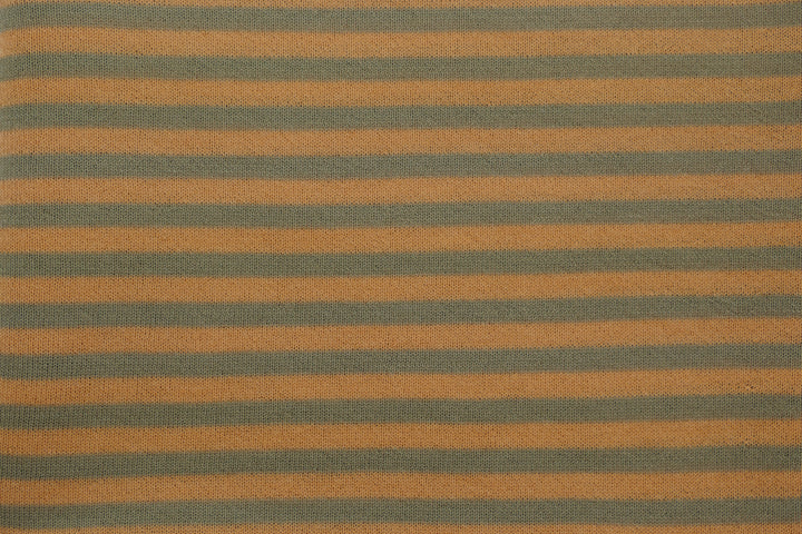 Copertina per lettino in cashmere e seta salmone | verde oliva