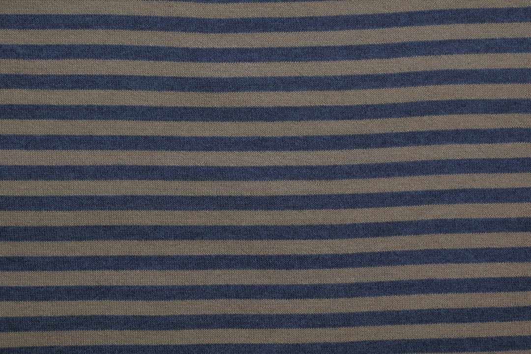 Copertina per culla in cashmere e seta nocciola | blu
