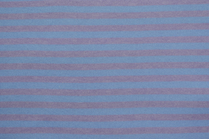 Copertina per lettino in cashmere e azzurro fiordaliso | glicine