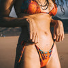 reversible brief orange flower blue tiger slip reversibile front ®MIcheleBorboni