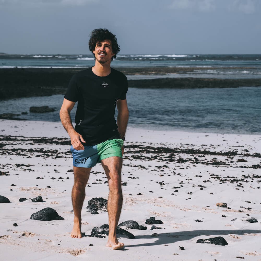 swim boxer short green corto verde gradient beach ®MIcheleBorboni