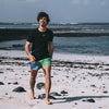 swim boxer short green corto verde gradient beach ®MIcheleBorboni
