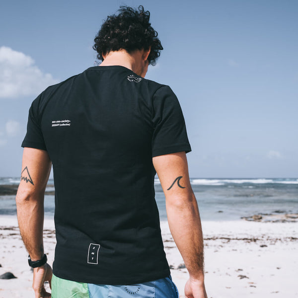 t shirt logo black nera back ®MIcheleBorboni