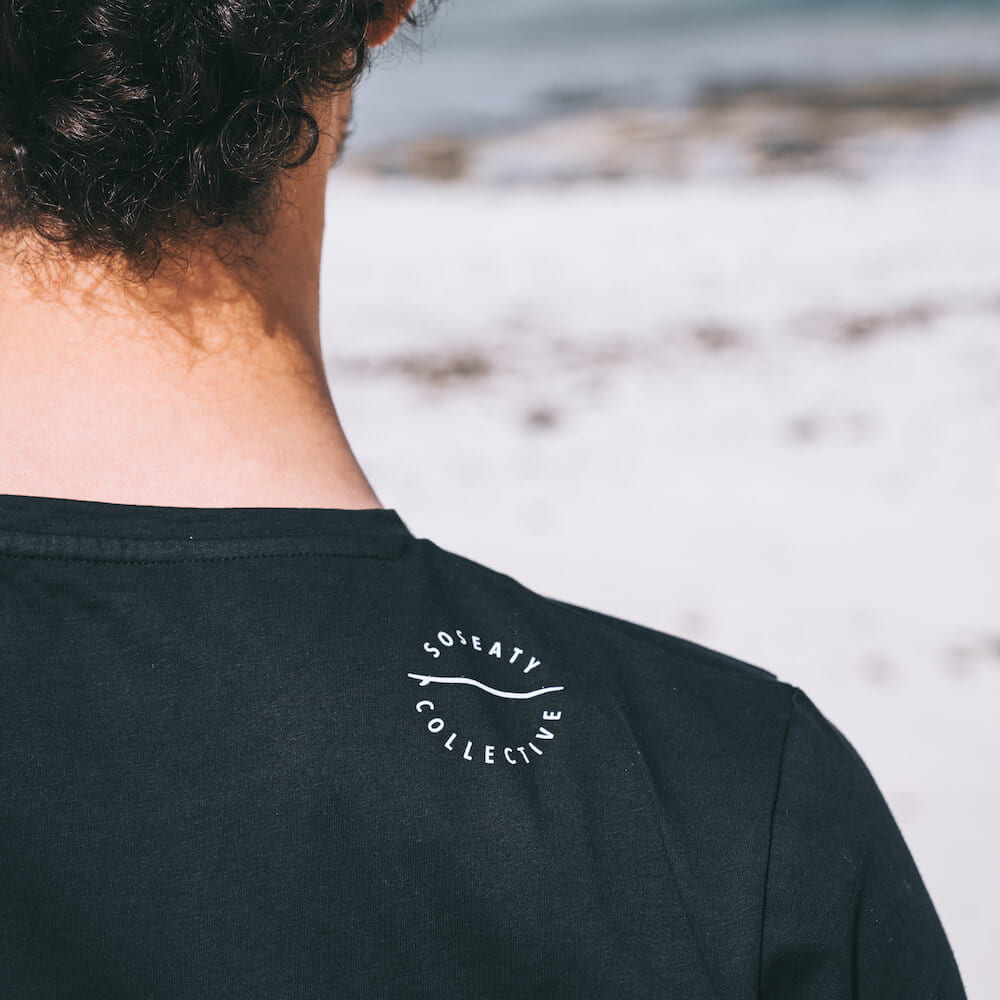 t shirt logo black nera back detail ®MIcheleBorboni