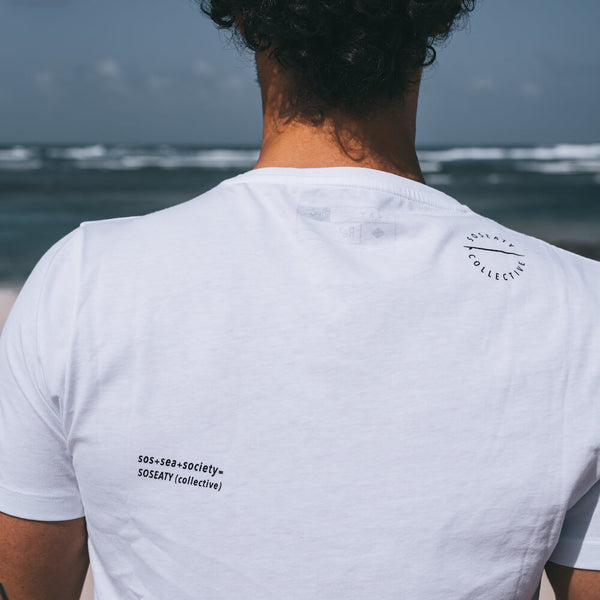 t shirt logo white bianca back details ®MIcheleBorboni