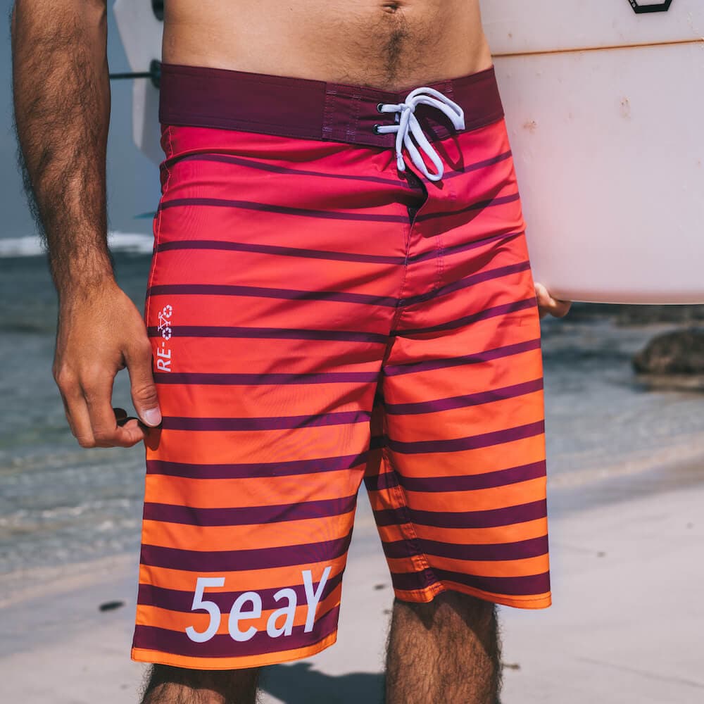 boardshort red rosso surf ®MIcheleBorboni