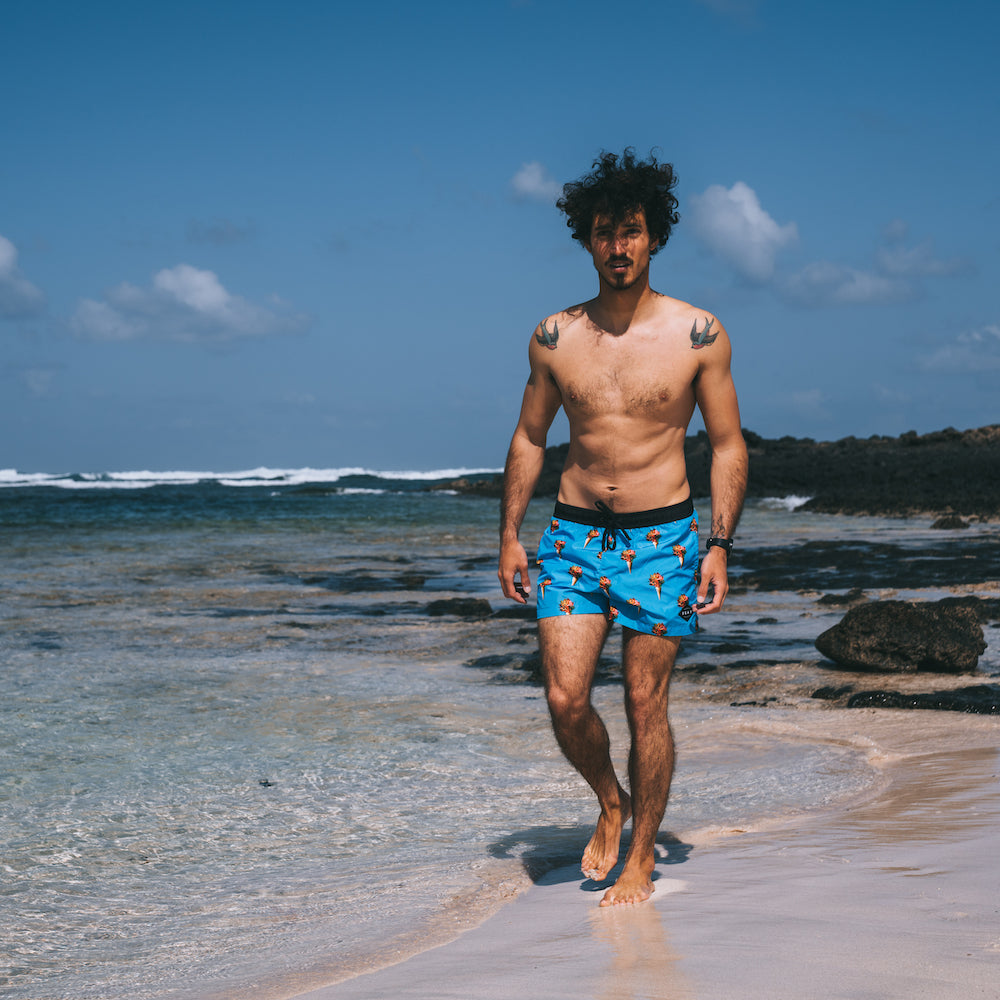 swim boxer short corto icecreams gelatini beach ®MIcheleBorboni