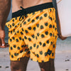swim boxer medium medio yellow monstera side ®MIcheleBorboni