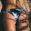 brazilian brief slip brasiliano black palms back ®MIcheleBorboni
