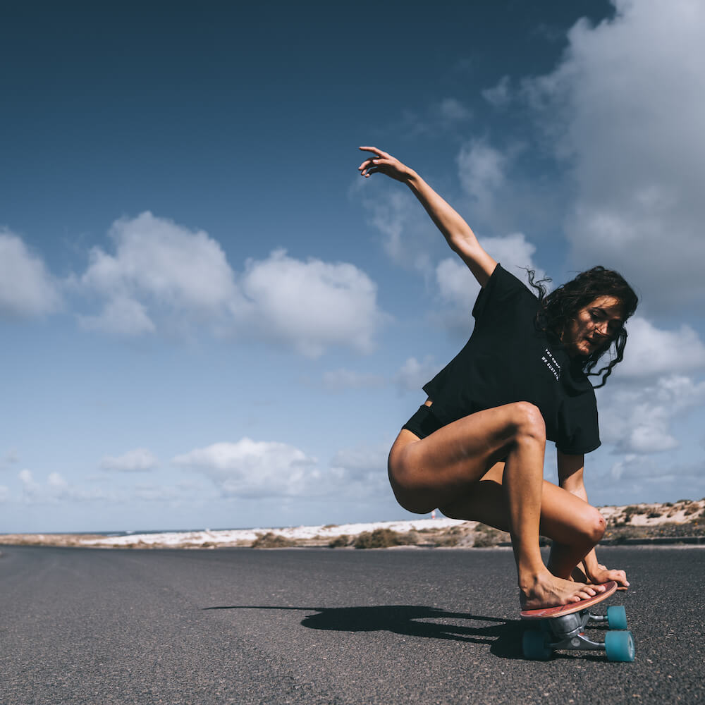 crop black t shirt nera front skate ®MIcheleBorboni