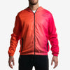 gradient orange windbreaker arancione front