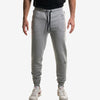 joggers gray pantalone felpa grigia logo front