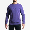 sweatshirt purple felpa viola logo front