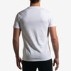 white t shirt gradient mexi back