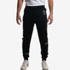 joggers black pantalone felpa nero logo front