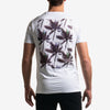 t shirt white palms back