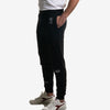 joggers black pantalone felpa nero logo side