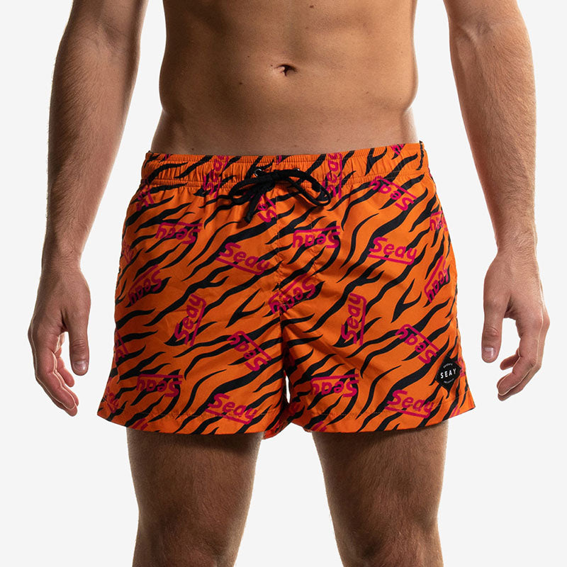 swim boxer short corto tiger front